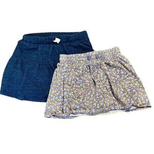 Girls Skorts Bundle Size 5T – OshKosh B’gosh & Jumping Beans | Floral & Denim |